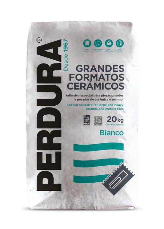 PEGA PISO GRANDES FORMATOS CERAMICO 20 KG