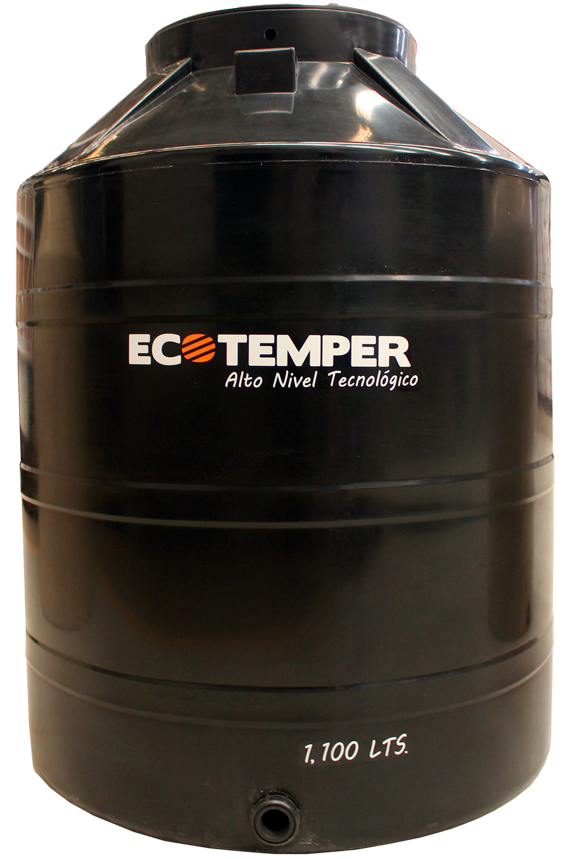 TINACO (BICAPA) 750 LTS MARCA ECOTEMPER